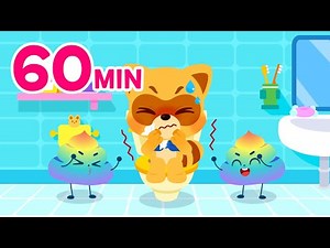 [60min] Poo Poo, Farts, Boogers and More! Funny Songs and Stories 💩 | Kids Songs | Lotty Friends