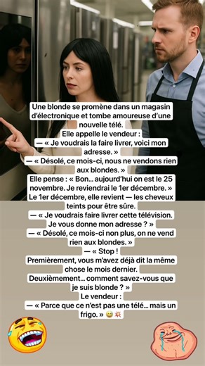 Elle change de couleur de cheveux… mais le vendeur la démasque quand même 😅💥