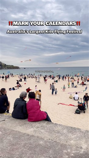 Amit Suneja | Sydney Travel & Experiences on Instagram: "‼️Sydney’s Most Loved Kite Festival is back‼️ Yes, that’s right! 🪁 One of Sydney’s most loved festivals and the Largest Kite Flying Festival in Australia is back at Bondi (Sydney) this spring 🪁 🪁 Featuring large-scale, hand-made dazzling kites from Australia’s top professoinal kite makers and flyers - promising to be a great day out for everyone! 🪁 ‼️DO NOT MISS - It’s a Must-see Sydney Event‼️ 🪁 Festival of the Winds 2025 🪁 📆 Sun 1