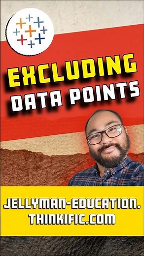 How to Exclude Data Points Directly from a Visualization in Tableau