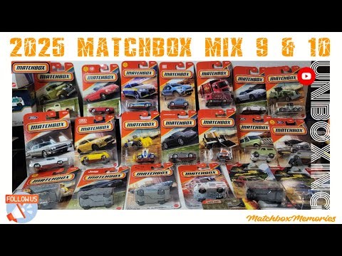 2025 Matchbox Mix 9 & 10 #unboxing #diecast #bronco #porsche #mitsubishi #jdm #lincoln #trucks