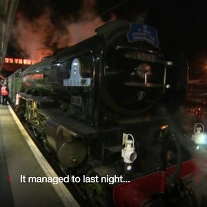 802K views · 3.8K shares | For the first time in 50 years, a steam train has reached 100mph on Britain's mainline rail network! | BBC Yorkshire | Facebook
