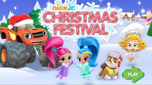 Nick Jr Christmas Festival Game