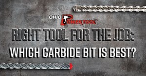 Carbide Drill Bits: 2 Cutter vs. 4 Cutter vs. Full Head – Right Tool for the Job - Ohio Power Tool News