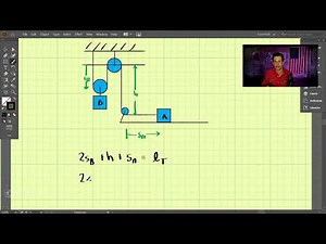 Dynamics - Chapter 12 (7 of 8) Dependent Motion (Example)