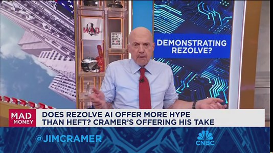 Jim Cramer says 'I'm not a fan of Rezolve AI here'