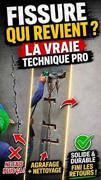 Fissure Murale : La Méthode PRO Qui Tient 💪