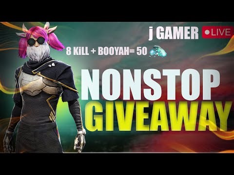 NONSTOP GIVEAWAY 💎FREE FIRE NEPAL [BANGLADESH] SERVER LIVE CUSTOM | J GAMER LIVE