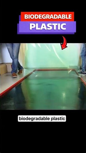 Biodegradable plastics!