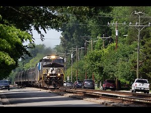 [4K] Railfanning Ashland, VA 06.01.2024 feat. NS leader on Amtrak!