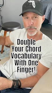 🎸Comment “chords mini” for the free Playing Chords Cleanly mini-course!🎸 **Double Your Chord Vocabulary with One Finger ** Want to instantly expand your chord repertoire? Here’s a simple trick: take the octave of the low note you're playing and drop it a whole step down. This small shift can turn basic chords into rich, complex-sounding variations. For example, if you're playing a G chord, find the G octave note and move it down two frets to create a new voicing with a fresh, unique tone. This