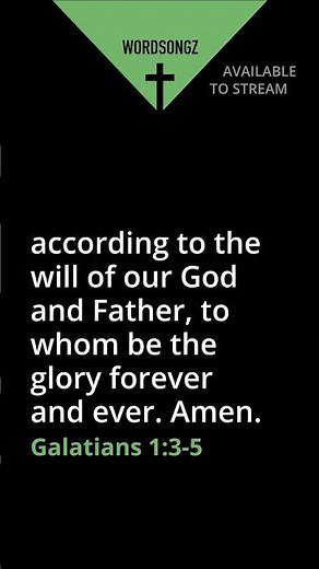Galatians 1:3-5 – Scripture Song (Bible Verse Song) #shorts