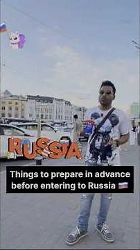 Things to know before entering Russia 🇷🇺 Travel Tips & Guide | Watch this before you go