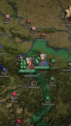 Ottoman Empire's Rapid Conquest of Bosnia in 1463