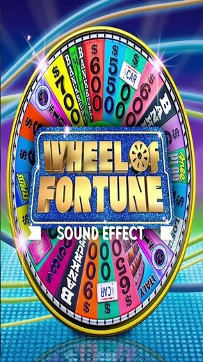 Wheel Of Fortune Sound Effect / Spin To Win Sound Effect /Spinning Wheel Of Fortune #shorts