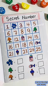 6.2K views · 58 reactions | “Find the Secret Number!”This fun DIY...