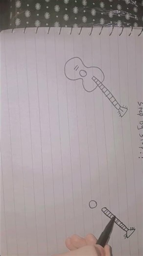 how to make a guitar step by step 🪜😁