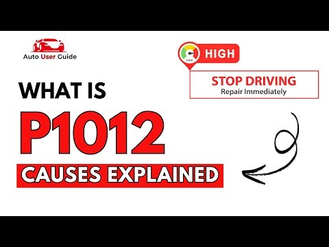What is P1012 : Engine Error Code Causes Explained
