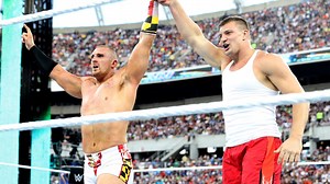 You saw Rob Gronkowski -Gronk at WWE WrestleMania 33, and next Friday you'll see him on WWE SmackDown! | WWE