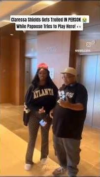 Claressa Shields Gets Trolled IN PERSON 😭 While Papoose Tries to Play Hero! 👀
