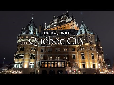 5 days in QUEBEC CITY | FOOD TOUR | restaurants, bars, cafes, shops | winter | vlog