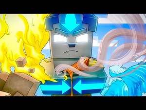 I Play Minecraft But I'm The Avatar!!