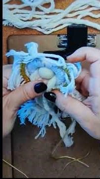 Anjo de Macramê Passo a Passo | Tutorial Completo para Decorar no Natal 🎄#diy #crochet #diy #ideias