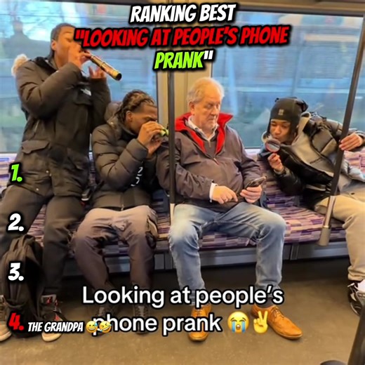 Ranking best looking at strangers phone#trending #funny #rank