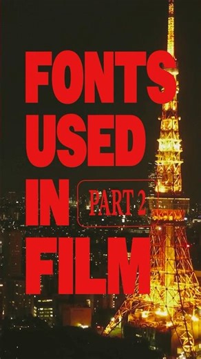 Fonts in Film | Part 2 📽️