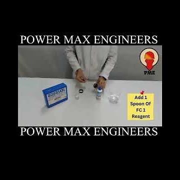 Aquasol Free Chlorine Test Kit | ‪@POWERMAXENGINEERS‬