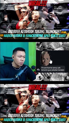 Viral! Vadel Badjideh Ketahuan Tukang Selingkuh? Nabila Ritura & Eunicathlyne Spill Bukti Chat!❗❗