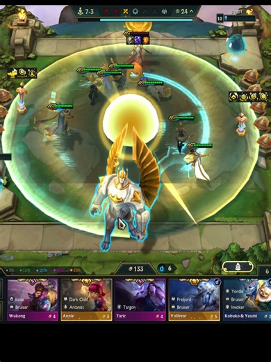 Galio vs Zilean in Teamfight Tactics