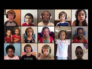 P.S. 316 sings “Lift Every Voice and Sing” the black national anthem
