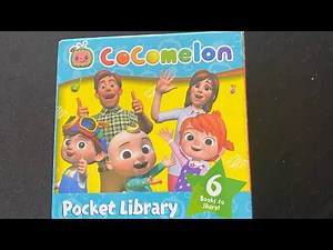 Cocomelon Pocket Library - Read Aloud Books For Children and Toddler
