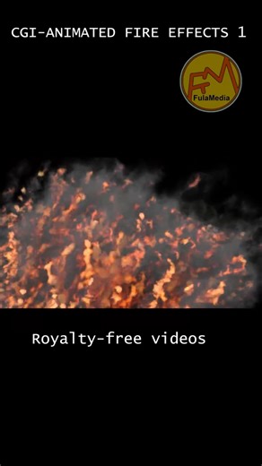 CGI and Animated Fire Effects Compilation #1