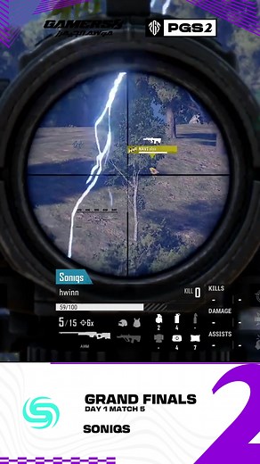 338 Meter Sniper Shot from Hwinn in PUBG Esports Event