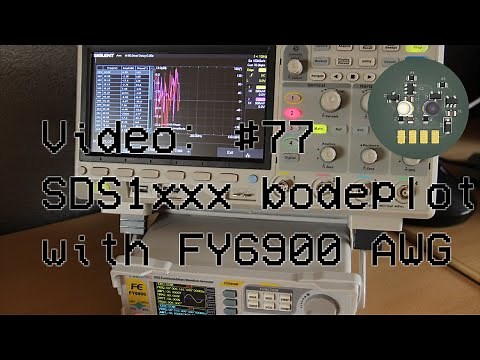 #77 [GUIDE] Siglent SDS1204X-E bodeplot 📈 using FY6900 (Chapterized 🧾)