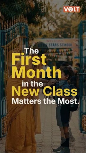 First Month of School = Foundation, Not Marks #backtoschool #parentingtips