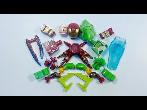 ASSEMBLE LEGO IRON MAN AND LEGO LIZARD EXPERIMENT | LEGO MINIFIGURE