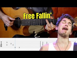 Free Fallin' Guitar Tabs Tutorial (John Mayer)