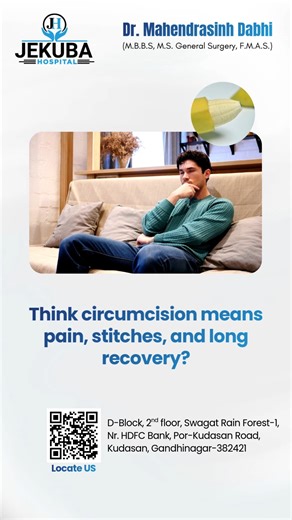 ✨ Stapler Circumcision – A Modern & Comfortable Choice ✨ Looking for a safer and more advanced way to undergo circumcision? Stapler circumcision is a modern technique designed for precision, minimal discomfort, and faster healing. 🔹 Less pain 🔹 Minimal bleeding 🔹 Quick procedure 🔹 Faster recovery 🔹 Improved cosmetic results With advanced technology and expert care, stapler circumcision offers a smooth and stress-free experience for patients of all ages. 💙 Choose comfort. Choose safety. Cho