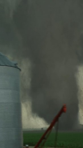 Terrifying, violent power. 🌪️ The Pilger, Nebraska EF4 tornado tearing through the field right beside us -chaotic rotation, debris flying, and a roar I’ll never forget. This was a tragic and devastating day in June 2014. Two lives were lost, many more injured, and the town of Pilger was nearly destroyed. 🙏 #PilgerNebraska #TwinTornadoes #StormChasing #ExtremeWeather #NatureUnleashed #fblifestyle | Ricky Forbes