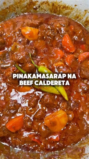 Cybelle 🌸 on Instagram: "Beef Caldereta #cybelliciouskitchen #beefcaldereta #easyrecipes #ulamideas #mrsgarciasmeats #trending #fypシ #viral"