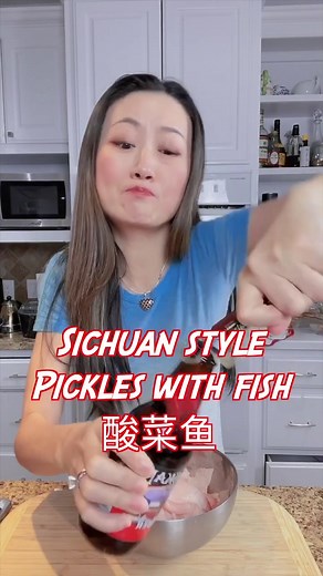 Delicious Pickled Fish Recipe with Hot Oil Shower Trick