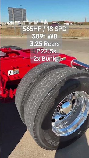 Used 2022 Peterbilt 389 Double Bunk for Sale - $144,950.00 #peterbilt #peterbilt389