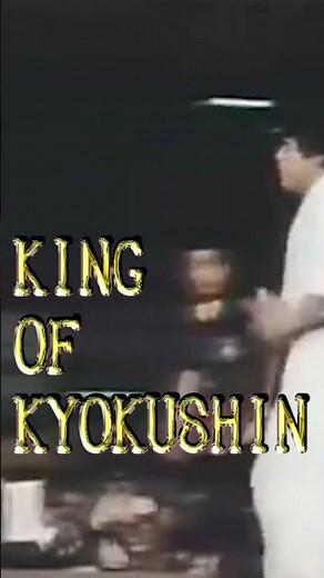 [KING OF KYOKUSHIN] Makoto Nakamura [Kyokushin Heavy Tank] Shorts #Kyokushin #karate #Martial Arts