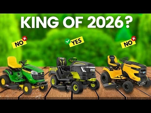 6 Best Riding Lawn Mower 2026