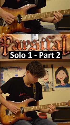 🔥Pooh | Parsifal Solo 1 Part 2 (Guitar cover)