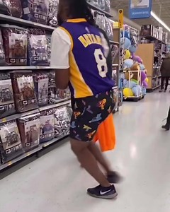 9.1M views · 1.3K reactions | Playing basketball with random shoppers at WALMART (KOBE EDITION) | Gerald Huston | Facebook