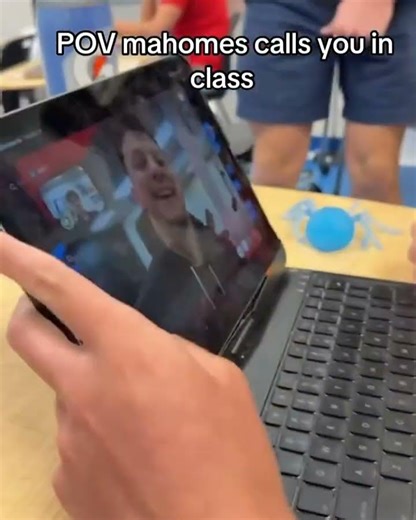 Kid Calls Patrick Mahomes During Class 😭